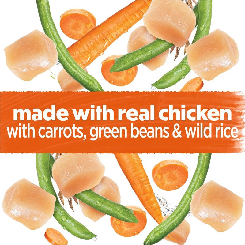 slide 6 of 12, Purina Beneful Prepared Meals Simmered Recipes Wet Dog Food Simmered Chicken Medley - 10oz, 10 oz