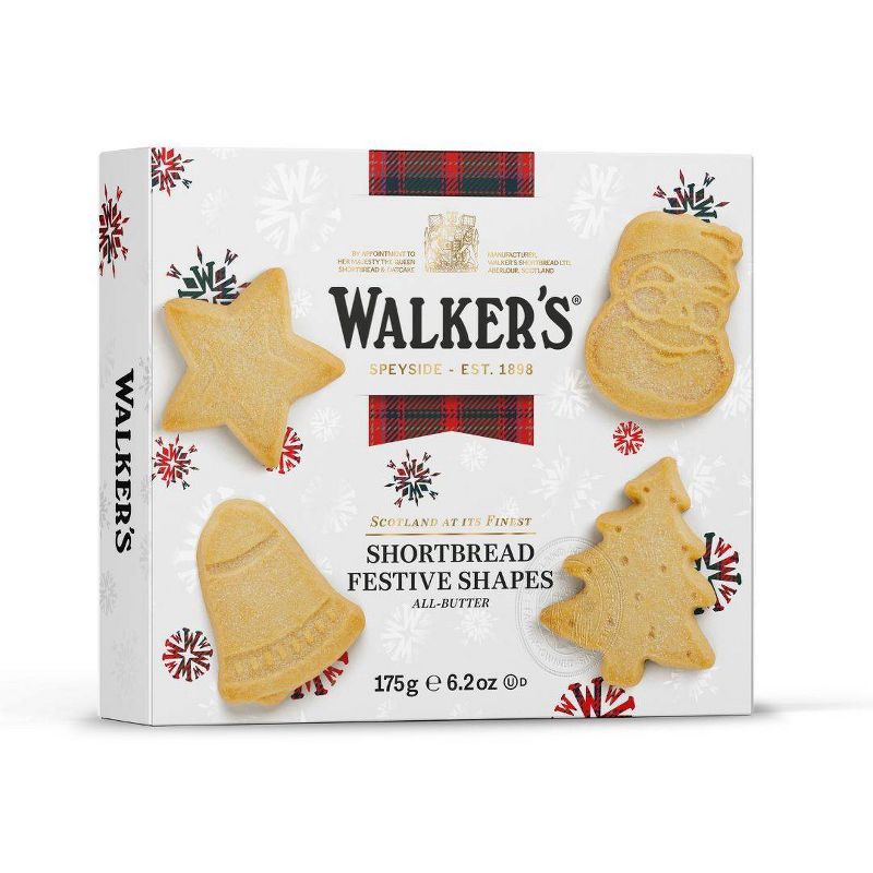 slide 2 of 4, Walkers Shortbread Walker's Shortbread Festive cookies - 6.2oz, 6.2 oz