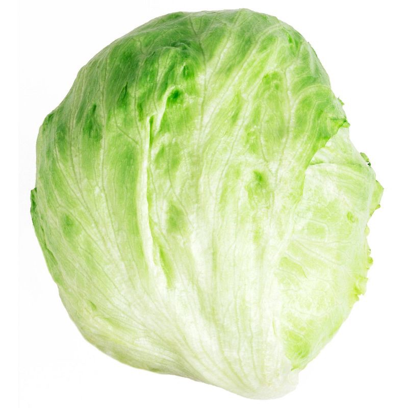 slide 2 of 3, Fresh Iceberg Lettuce Head - each, 1 ct