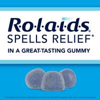 slide 14 of 29, Rolaids Power Gummies, Fast Relief of Occasional Heartburn and Acid Indegestion, Dietary Supplement, Smooth Berry, 54 Gummies, 54 ct