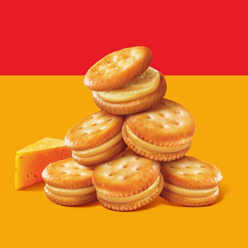 slide 20 of 20, RITZ Bits Cheese Sandwich Crackers Lunch Snacks - 8.8oz, 8.8 oz