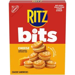 RITZ Bits Cheese Sandwich Crackers Lunch Snacks - 8.8oz