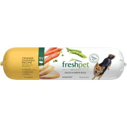 Freshpet Select Roll Tender Chicken and Vegetable Recipe Refrigerated Wet Dog Food - 6lbs