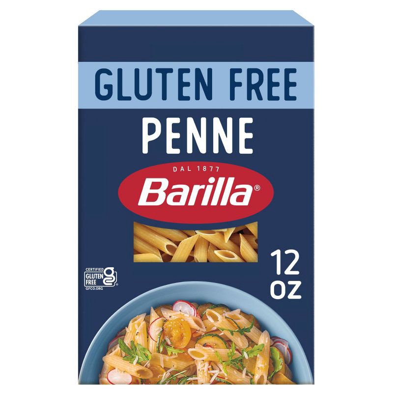 slide 1 of 8, Barilla Gluten Free Penne Pasta - 12oz, 12 oz