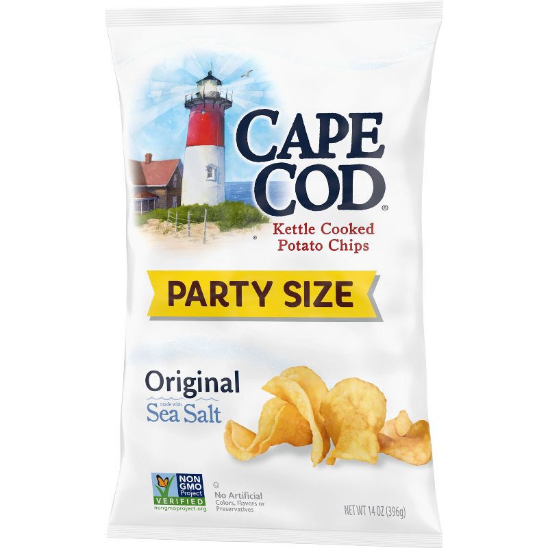 slide 2 of 7, Cape Cod Potato Chips Original Kettle Chips - 14oz, 14 oz