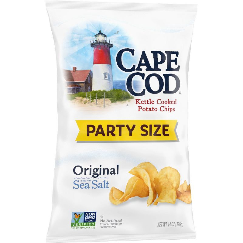 slide 7 of 7, Cape Cod Potato Chips Original Kettle Chips - 14oz, 14 oz