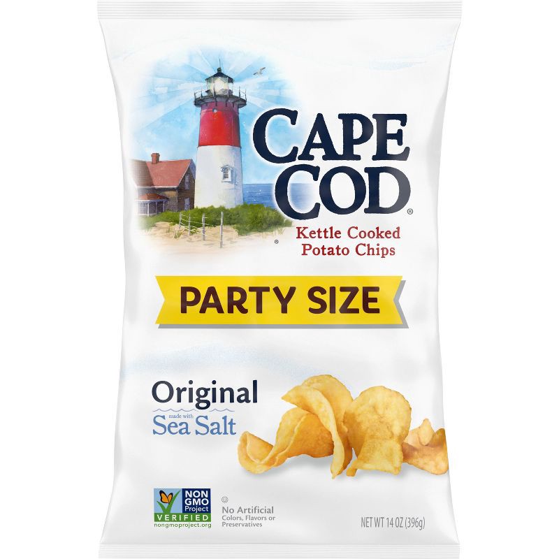 slide 1 of 7, Cape Cod Potato Chips Original Kettle Chips - 14oz, 14 oz
