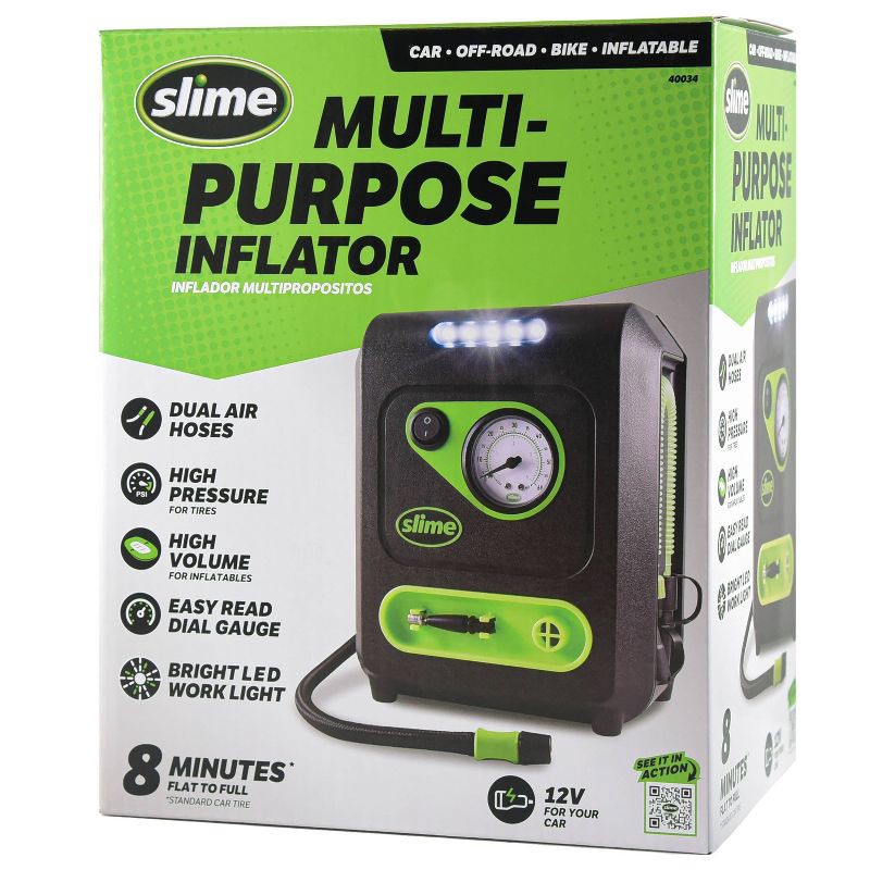 slide 1 of 9, Slime Multi-Purpose Inflator, 1 ct