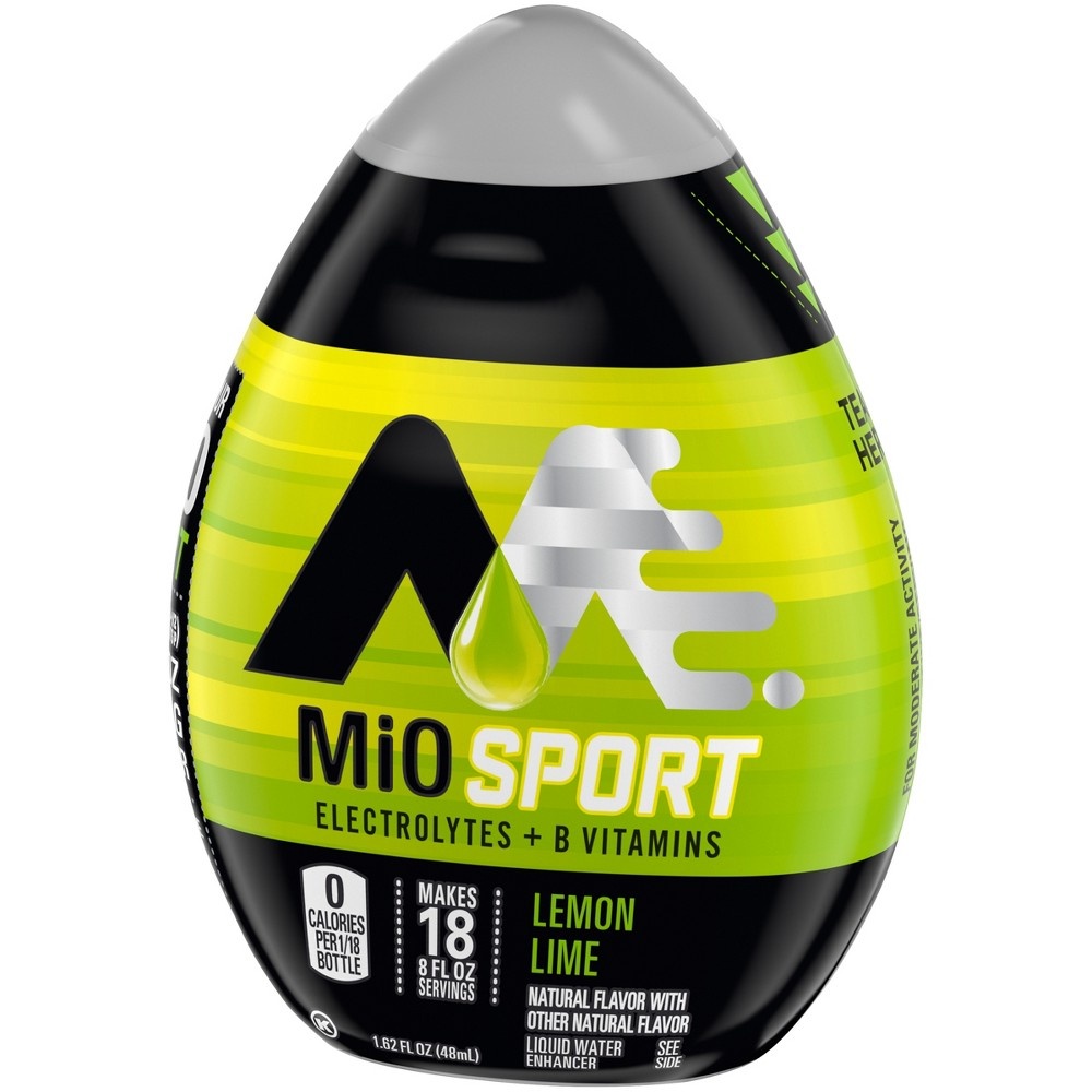 slide 2 of 12, MiO Fit Lemon Lime Liquid Water Enhancer Bottle, 1.62 fl oz