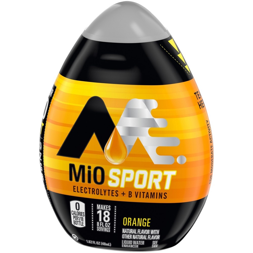 slide 5 of 5, MiO Fit Liquid Water Enhancer Orange, 1.62 fl oz