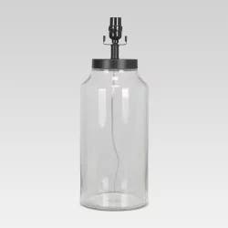Casual Fillable Large Lamp Base Clear Includes Energy Efficient Light Bulb - Threshold