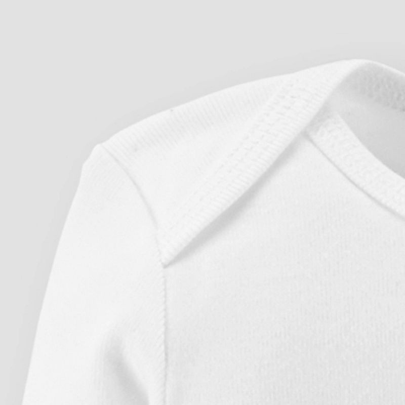slide 2 of 3, Carter's Just One You® Baby 3pk Long Sleeve Bodysuit - White Newborn, 3 ct