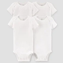 Carter's Just One You® Baby 4pk Gallery Short Sleeve Bodysuit - White 18M