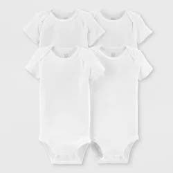 Carter's Just One You® Baby 4pk Gallery Short Sleeve Bodysuit - White 3M
