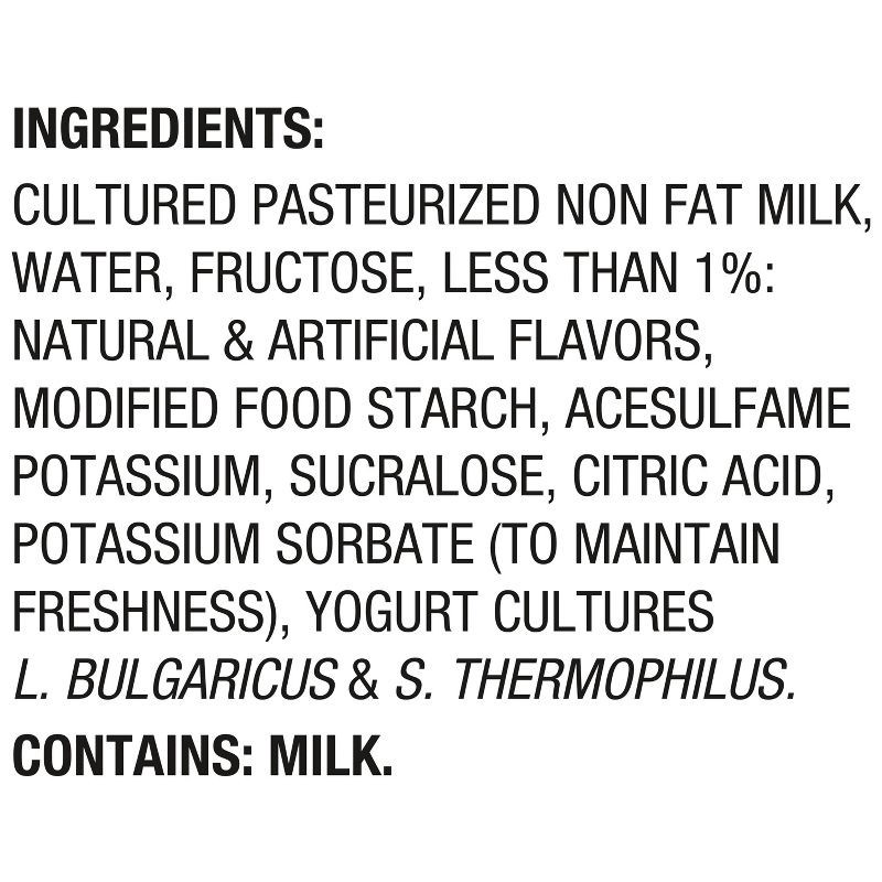 slide 9 of 13, Light + Fit Nonfat Gluten-Free Vanilla Greek Yogurt - 12g Protein 4ct/5.3oz Cups, 12 gram, 4 ct, 5.3 oz
