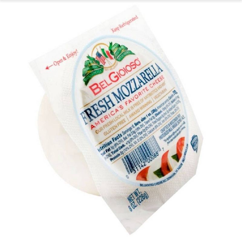 slide 2 of 5, BelGioioso Fresh Mozzarella All-Natural Cheese - 8oz, 8 oz