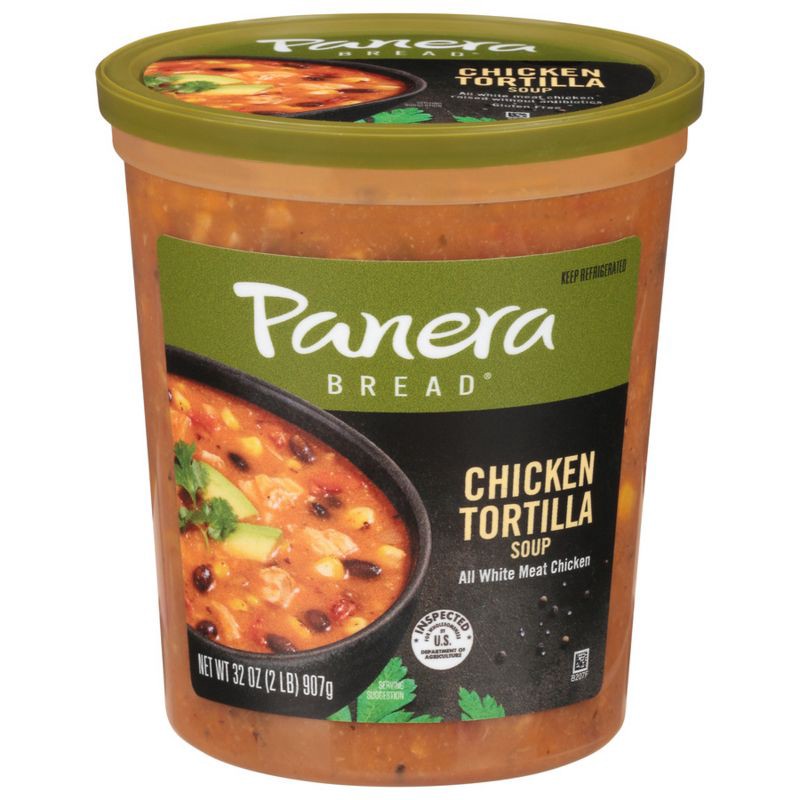 slide 1 of 8, Panera Bread Soups Panera Bread Gluten Free Chicken Tortilla Soup - 32oz, 32 oz