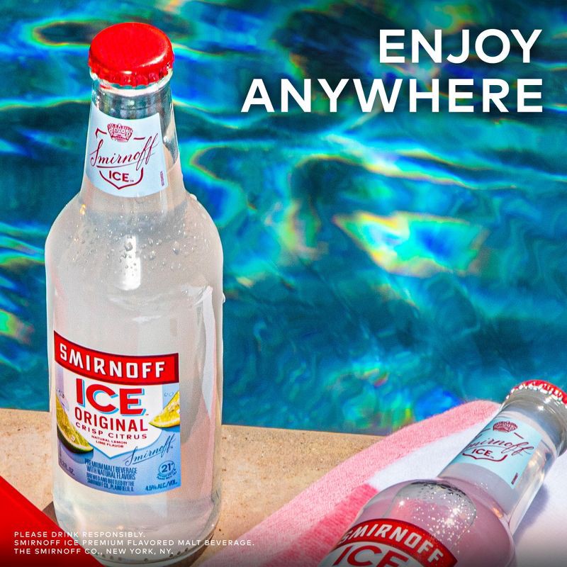 slide 6 of 10, Smirnoff Ice Original - 6pk/11.2 fl oz Bottles, 6 ct; 11.2 fl oz