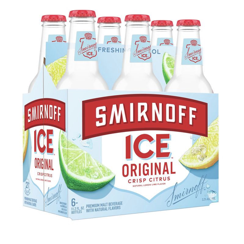 slide 10 of 10, Smirnoff Ice Original - 6pk/11.2 fl oz Bottles, 6 ct; 11.2 fl oz