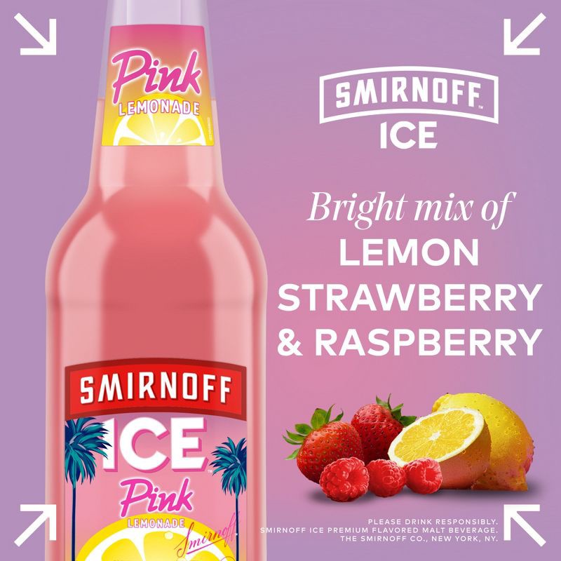 slide 4 of 9, Smirnoff Ice Party Pack - 12pk/11.2 fl oz Bottles, 12 ct, 11.2 fl oz