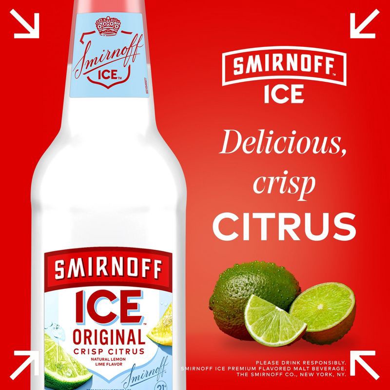 slide 6 of 9, Smirnoff Ice Party Pack - 12pk/11.2 fl oz Bottles, 12 ct, 11.2 fl oz