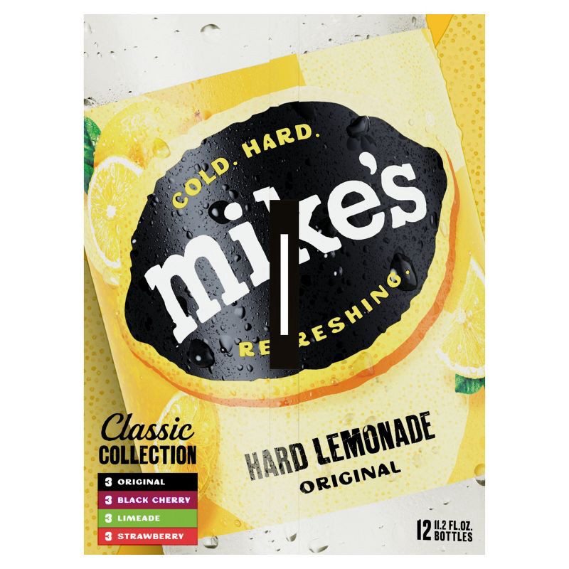 slide 14 of 21, Mike's Hard Lemonade Variety Party Pack - 12pk/12 fl oz Bottles, 12 ct; 12 fl oz