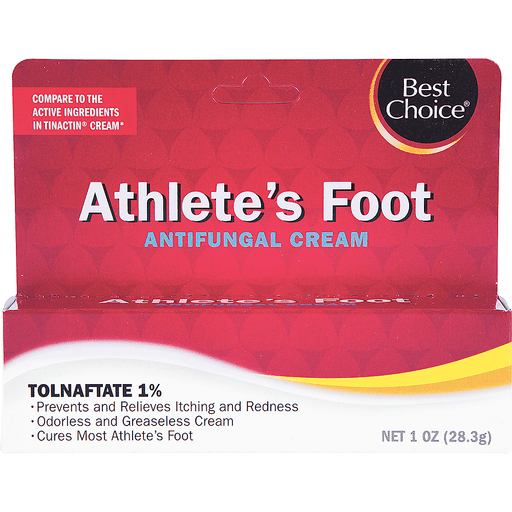 slide 1 of 1, Best Choice Tolnaftate 1% Cream, 1 oz