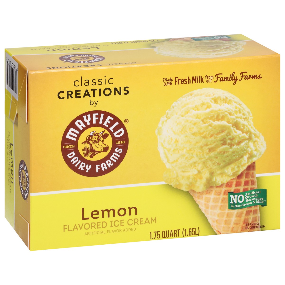 slide 5 of 9, Mayfield Creamery Lemon Frozen Custard 1.75 qt, 1.75 qt