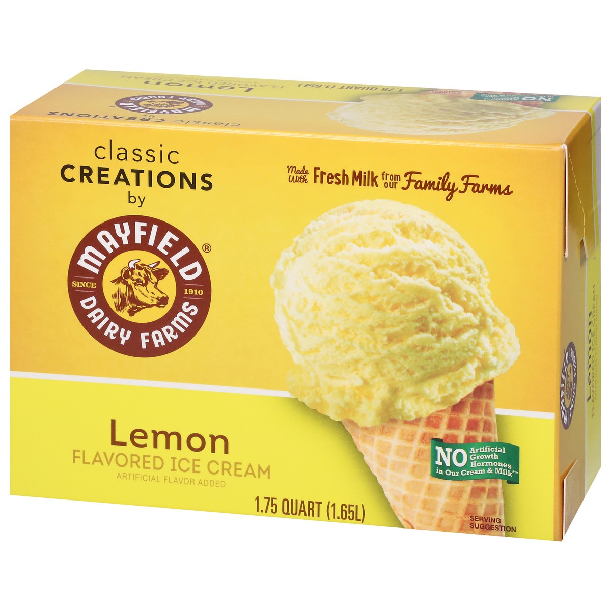 slide 6 of 9, Mayfield Creamery Lemon Frozen Custard 1.75 qt, 1.75 qt