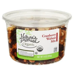 Nature's Promise Organic Mix Cranberry & Walnut