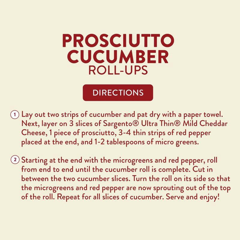 slide 5 of 8, Sargento Ultra Thin Natural Cheddar Cheese Slices - 7.6oz/20 slices, 7.6 oz