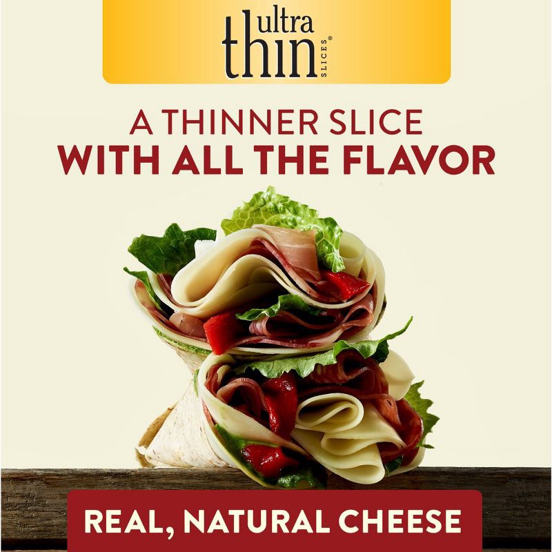 slide 6 of 11, Sargento Ultra Thin Natural Cheddar Cheese Slices - 7.6oz/20 slices, 7.6 oz