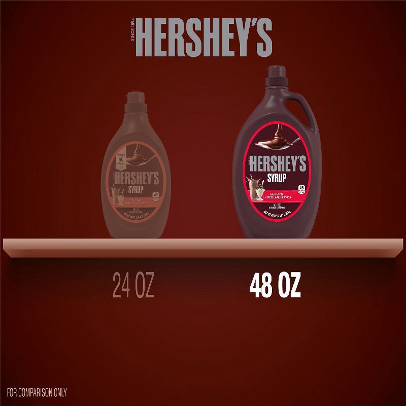 slide 7 of 7, Hershey's Genuine Chocolate Syrup - 48oz, 48 oz