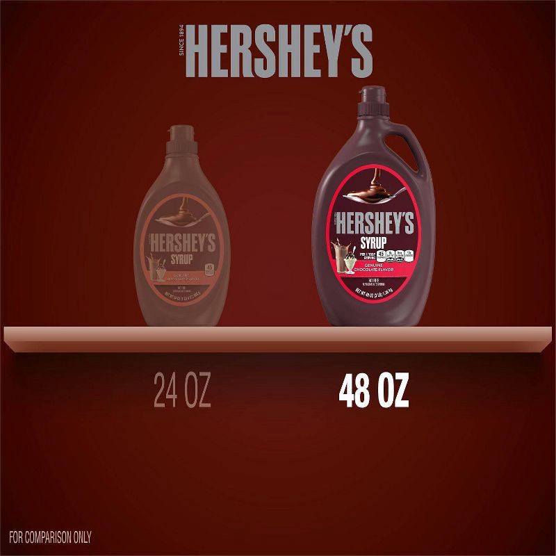 slide 7 of 7, Hershey's Genuine Chocolate Syrup - 48oz, 48 oz