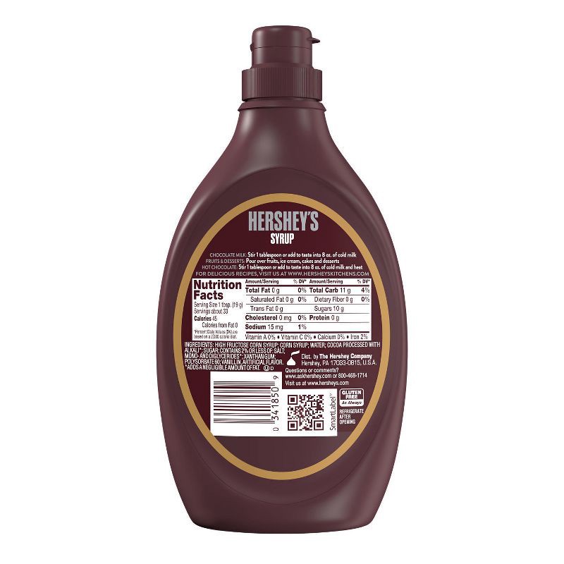 slide 3 of 7, Hershey's Special Dark Chocolate Syrup - 22oz, 22 oz