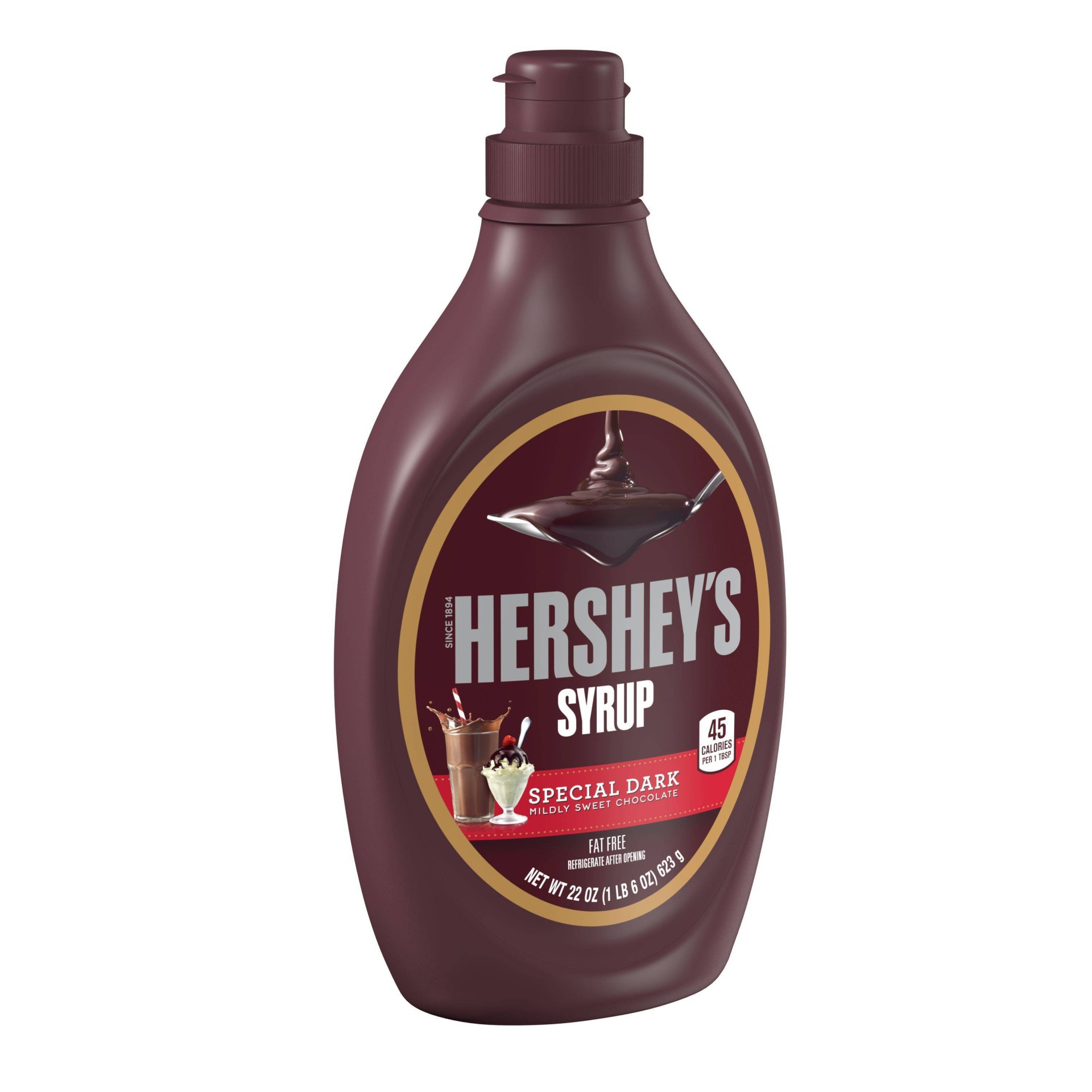 slide 1 of 6, Hershey's Special Dark Chocolate Syrup - 22oz, 22 oz