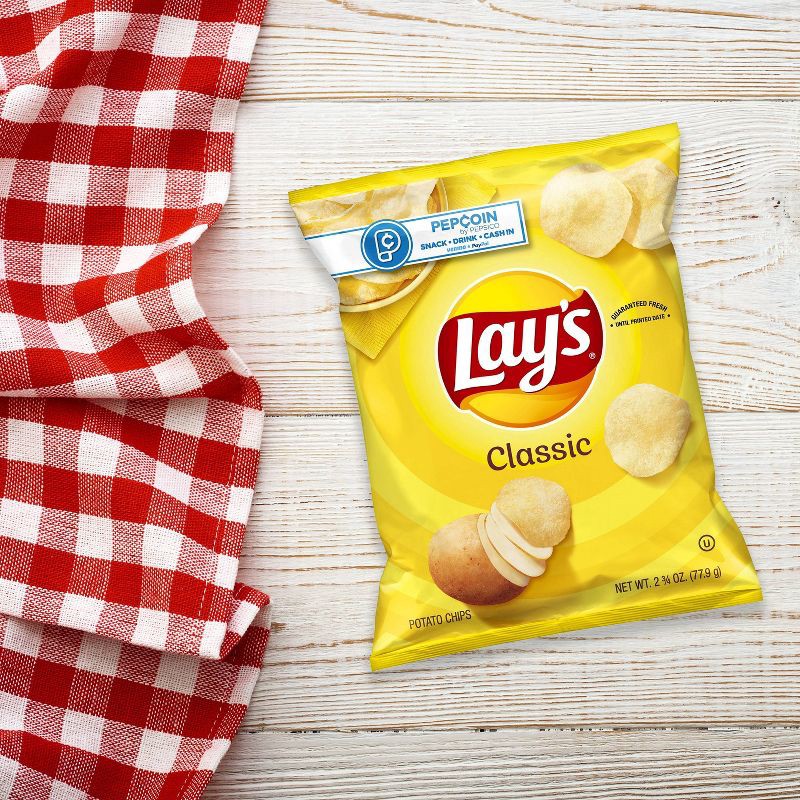 slide 3 of 4, Lay's Classic Potato Chips - 2.62oz, 2.62 oz