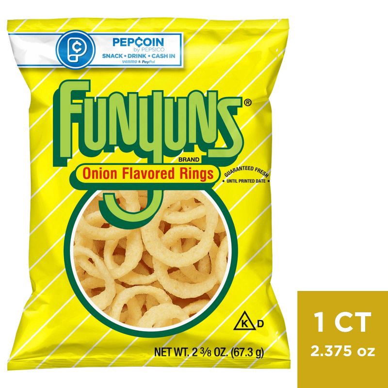 slide 1 of 5, Funyuns Onion Flavored Rings - 2.125oz, 2.125 oz