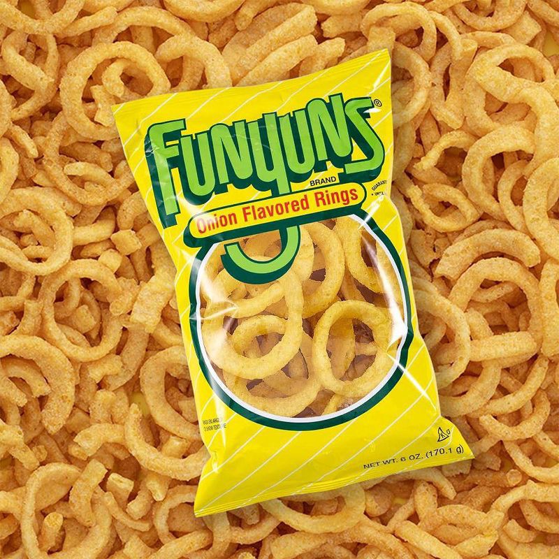 slide 5 of 7, Funyuns Onion Flavored Rings - 2oz, 2 oz