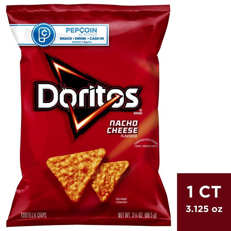 slide 1 of 4, Doritos Nacho Cheese Tortilla Chips - 2.75oz, 2.75 oz