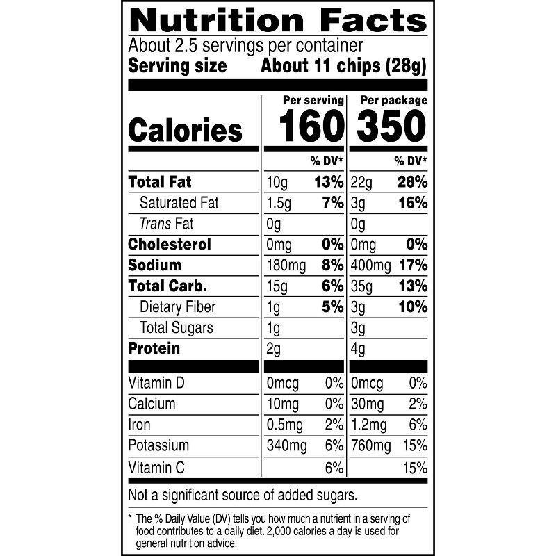 slide 6 of 7, Ruffles Cheddar Sour Cream Potato Chips - 2.25oz, 2.25 oz