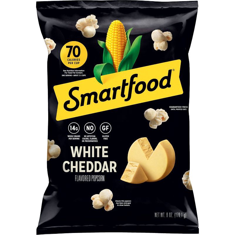 slide 1 of 10, Smartfood White Cheddar Popcorn - 6oz, 6 oz