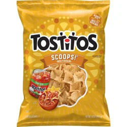 Tostitos Multigrain Scoops! Tortilla Chips-10oz: No Added MSG