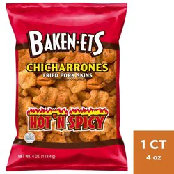Baken-ets Hot N Spicy Chips 4oz
