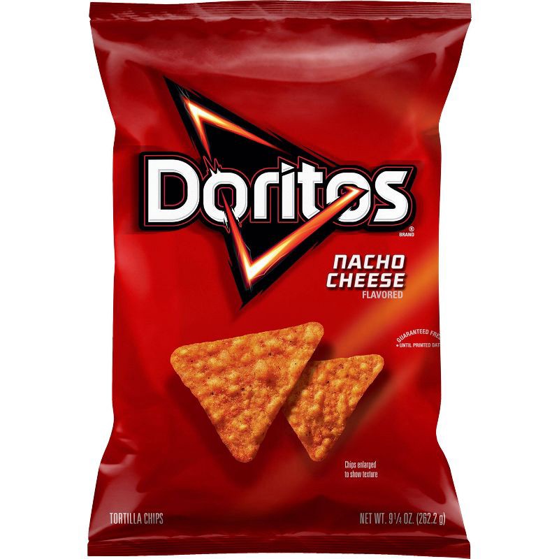 slide 1 of 9, Doritos Nacho Cheese Tortilla Chips - 9.25oz, 9.25 oz