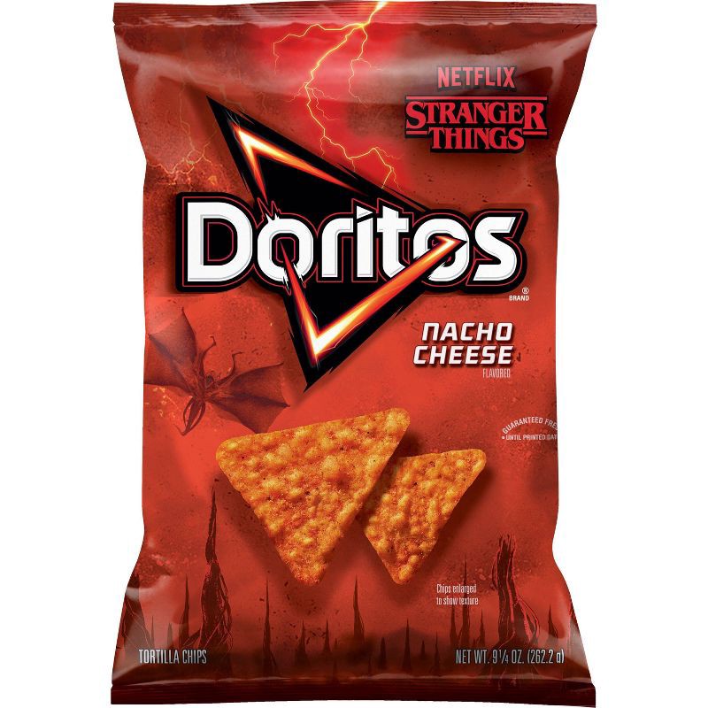 slide 1 of 9, Doritos Nacho Cheese Tortilla Chips - 9.25oz, 9.25 oz