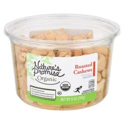 Nature's Promise Organic Cashews Roasted Salted
