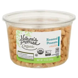 Nature's Promise Organic Peanuts Roasted Unsalted