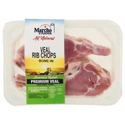 Marcho Farms American Veal Rib Chops - 2 ct Fresh