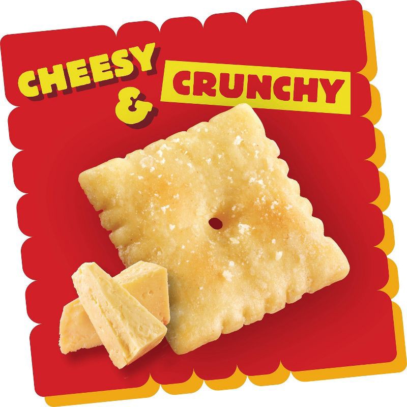 slide 4 of 11, Cheez-It White Cheddar Baked Snack Crackers - 21oz, 21 oz